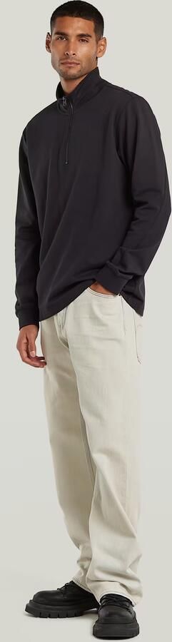 G-Star RAW Tweeter Half Zip Longsleeve Zwart Heren - Foto 7