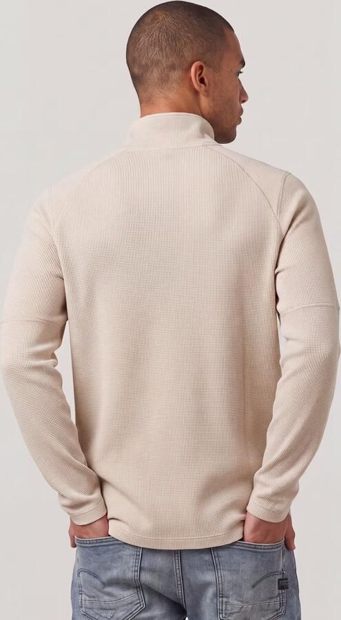 G-Star RAW Tweeter Half Zip T-Shirt Wit Heren - Foto 6