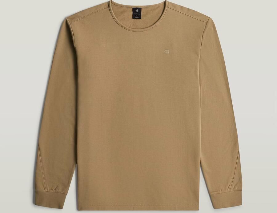 G-Star RAW Tweeter Longsleeve T-Shirt Beige Heren - Foto 4
