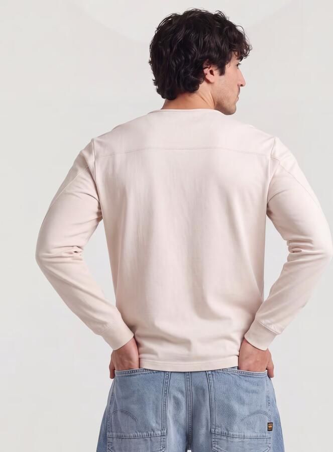 G-Star RAW Tweeter Longsleeve T-shirt Wit Heren - Foto 5