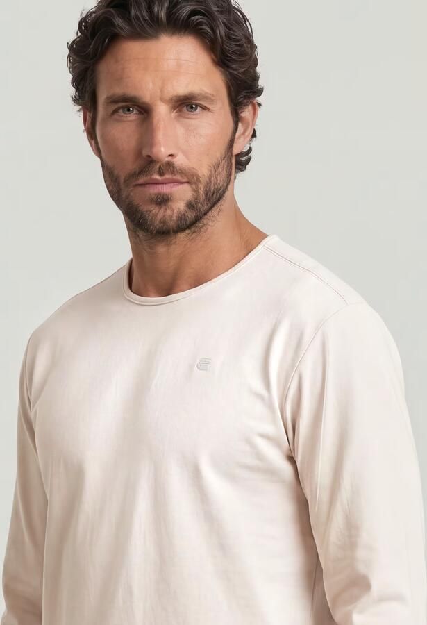 G-Star RAW Tweeter Longsleeve T-shirt Wit Heren - Foto 4