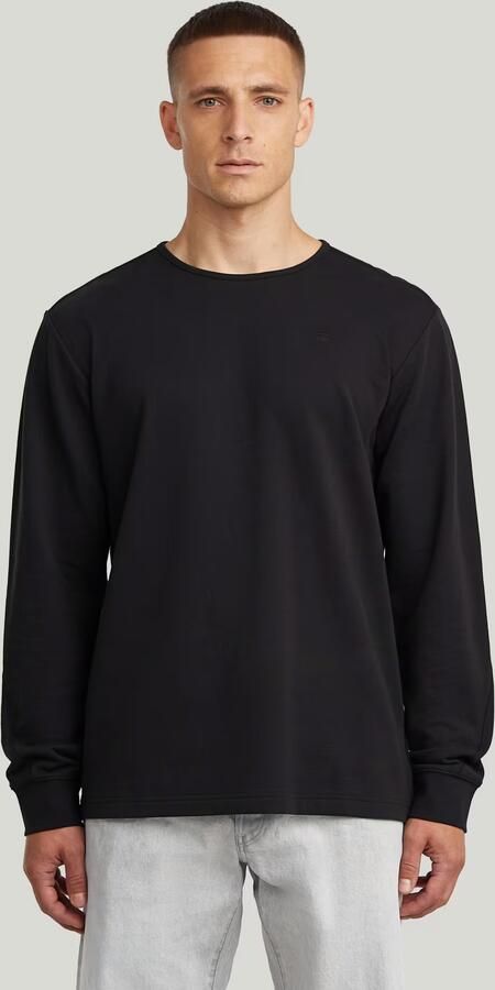 G-Star RAW Tweeter Longsleeve T-shirt Zwart Heren