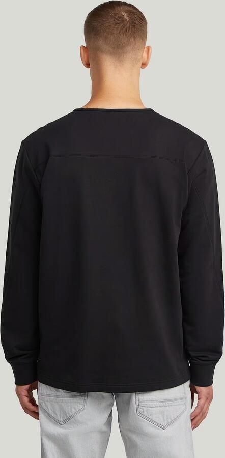G-Star RAW Tweeter Longsleeve T-shirt Zwart Heren - Foto 6