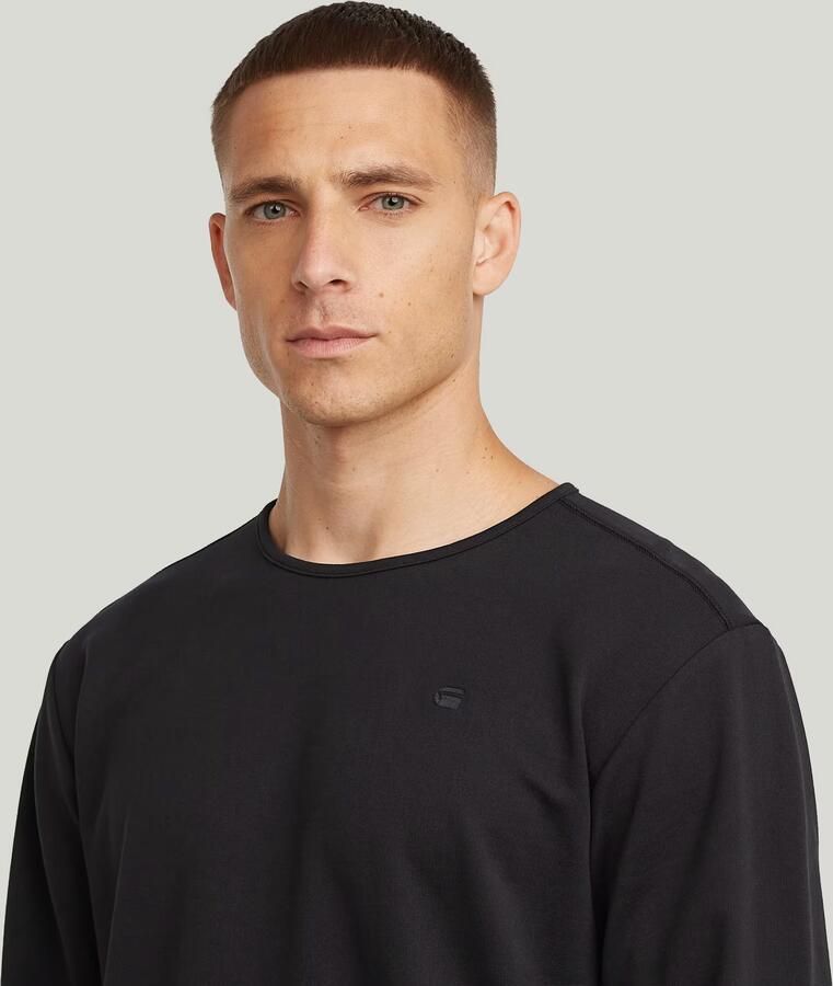 G-Star RAW Tweeter Longsleeve T-shirt Zwart Heren - Foto 3