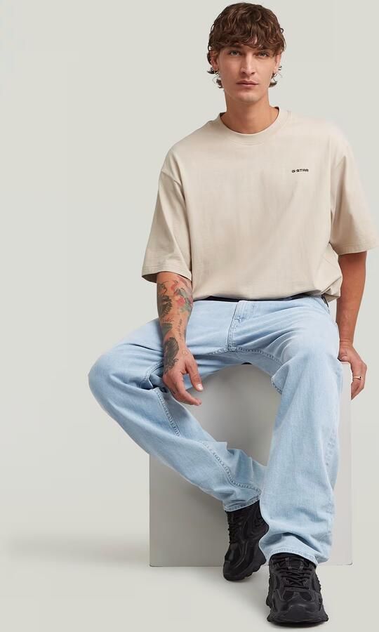 G-Star RAW Type 49 Relaxed Straight Jeans Lichtblauw Heren - Foto 5