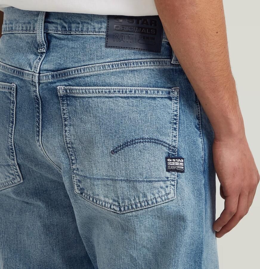 G-Star RAW Type 49 Relaxed Straight Jeans Midden blauw Heren - Foto 2