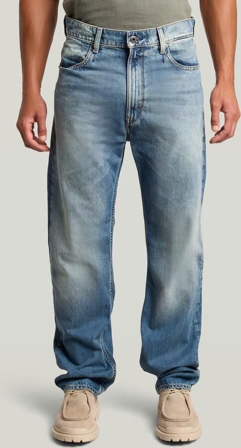G-Star RAW Type 49 Relaxed Straight Jeans Midden blauw Heren