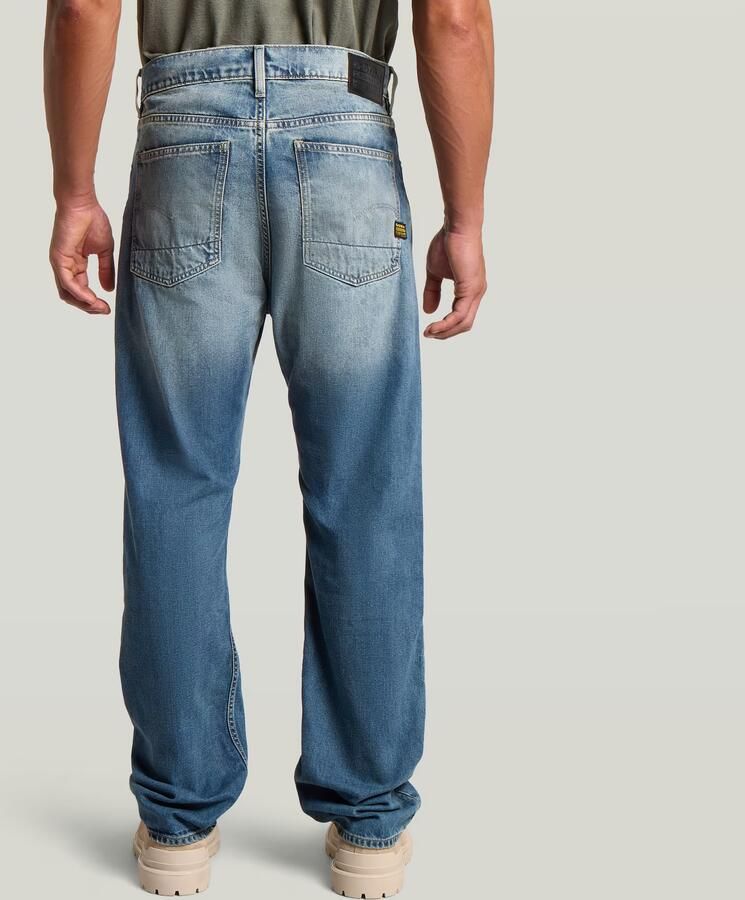 G-Star RAW Type 49 Relaxed Straight Jeans Midden blauw Heren - Foto 4