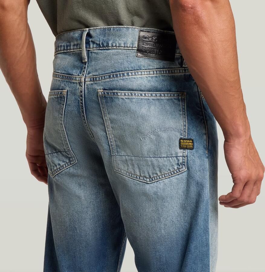 G-Star RAW Type 49 Relaxed Straight Jeans Midden blauw Heren - Foto 3
