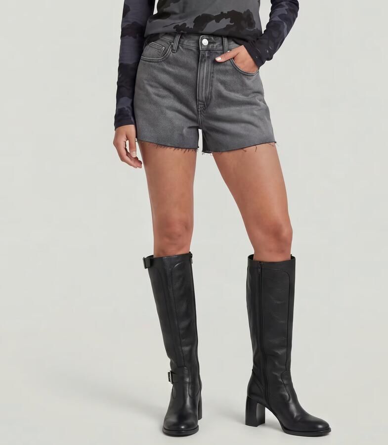 G-Star RAW Type 89 Cut Short Grijs Dames - Foto 5