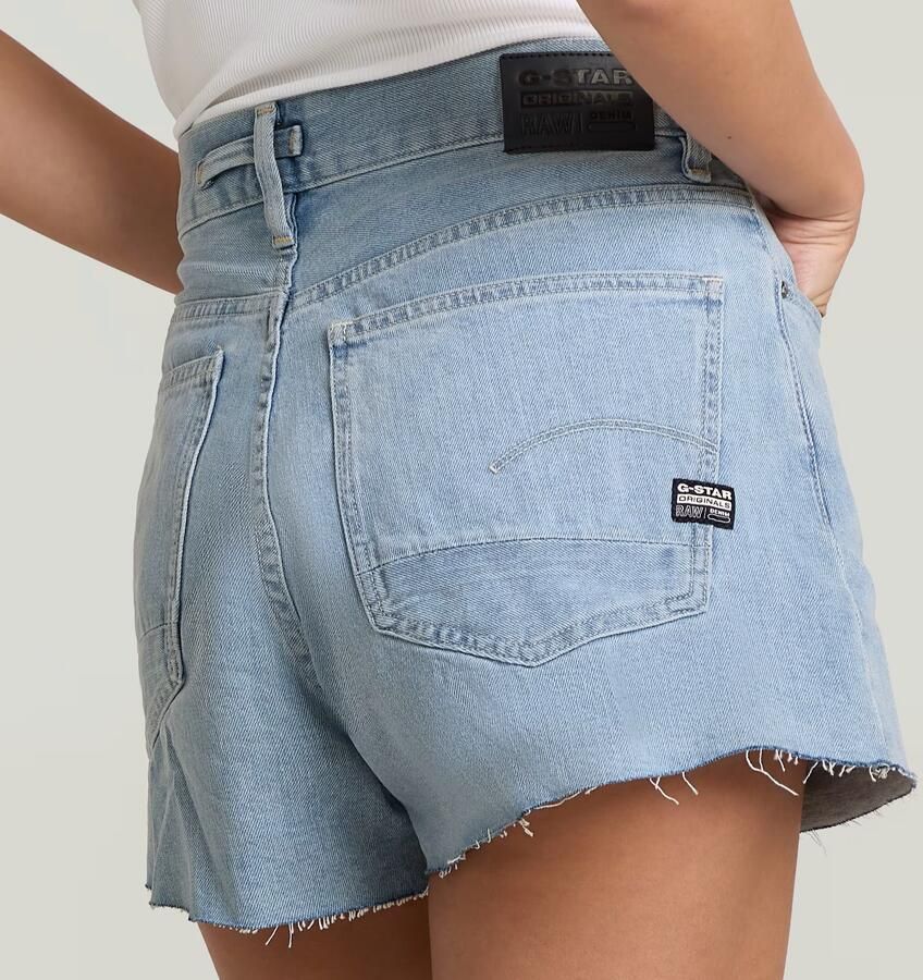 G-Star RAW Type 89 Short Cut Lichtblauw Dames