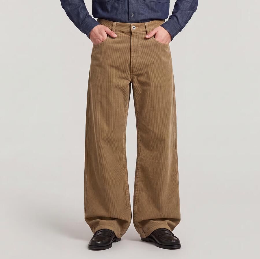 G-Star RAW Type 96 Loose Pants Beige Heren - Foto 4
