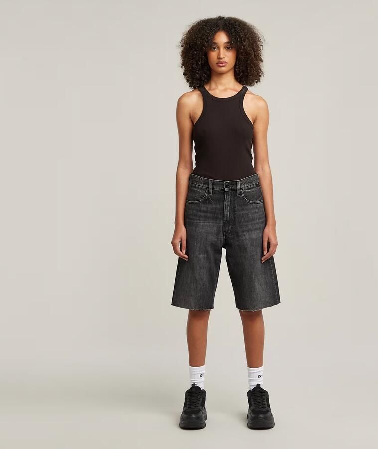 G-Star RAW Type 96 Loose Short Grijs Dames - Foto 4