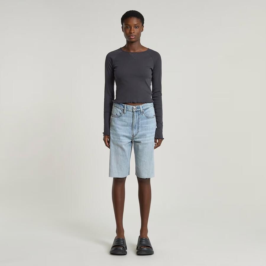 G-Star RAW Type 96 Loose Short Lichtblauw Dames