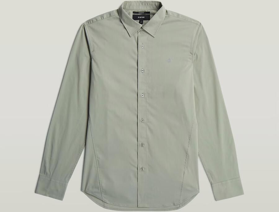 G-Star RAW Uniform Slim Overhemd Groen Heren