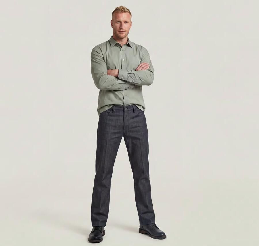 G-Star RAW Uniform Slim Overhemd Groen Heren - Foto 3