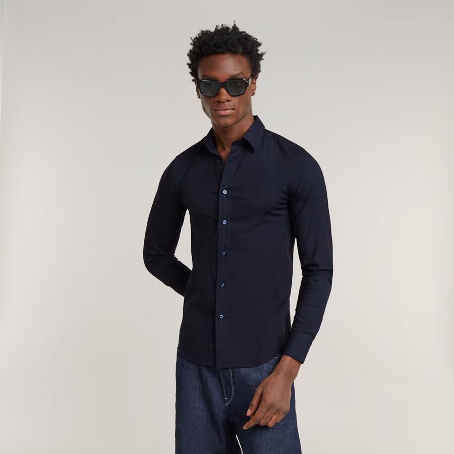 G-Star Raw Overhemd Lange Mouw UNIFORM SLIM SHIRT LS - Foto 3