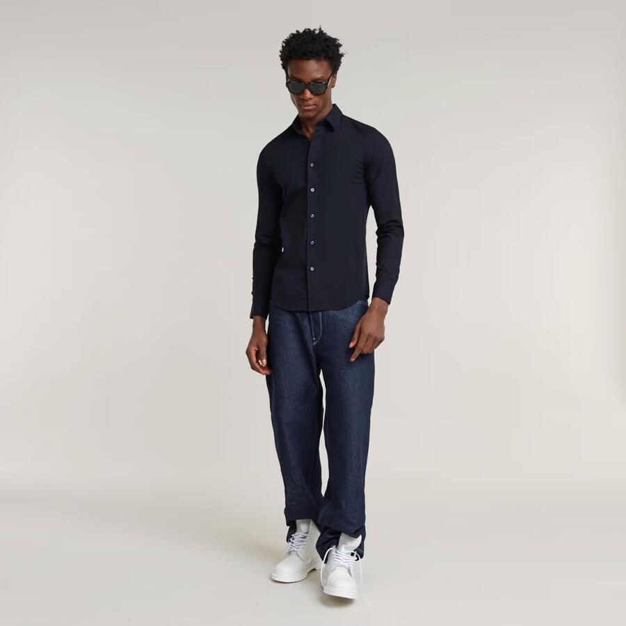 G-Star Raw Overhemd Lange Mouw UNIFORM SLIM SHIRT LS - Foto 5