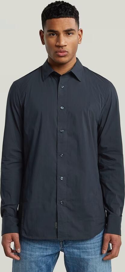 G-Star RAW Uniform Slim Shirt Donkerblauw Heren - Foto 4