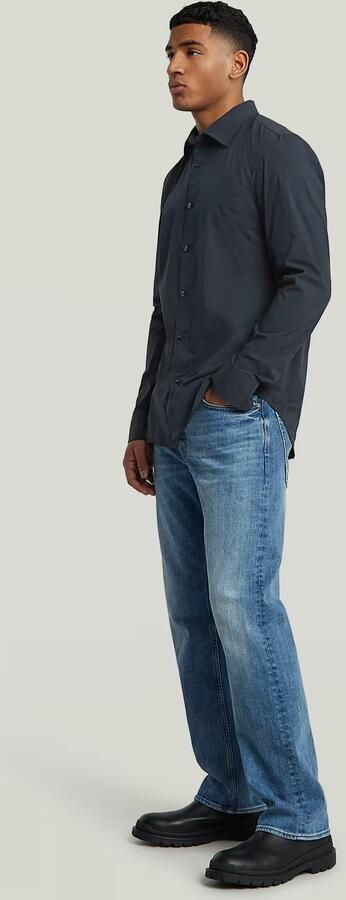 G-Star RAW Uniform Slim Shirt Donkerblauw Heren - Foto 6