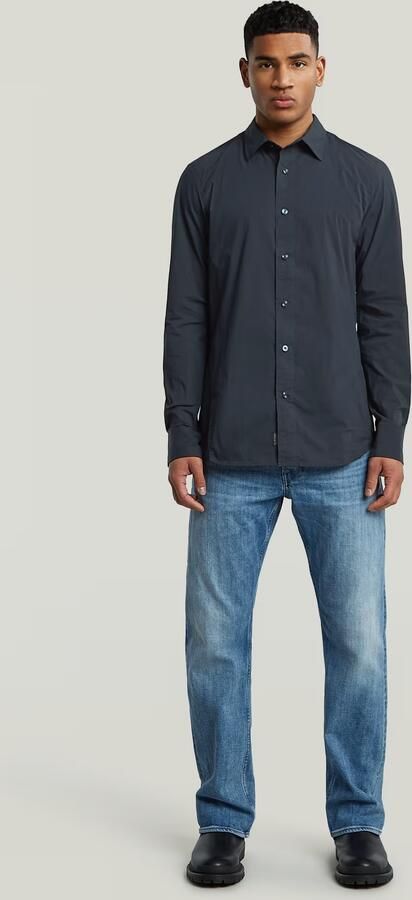 G-Star RAW Uniform Slim Shirt Donkerblauw Heren - Foto 5