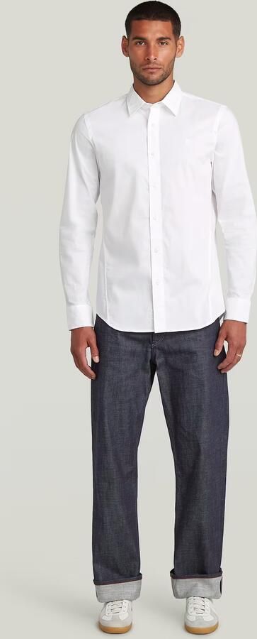G-Star RAW Overhemd met lange mouwen Uniform Slim Shirt ls - Foto 10