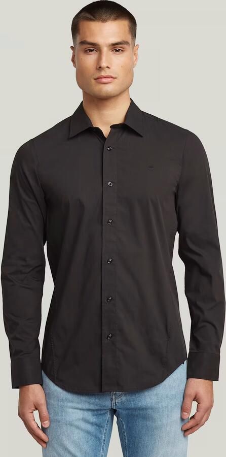 G-Star RAW Uniform Slim Shirt Zwart Heren - Foto 4