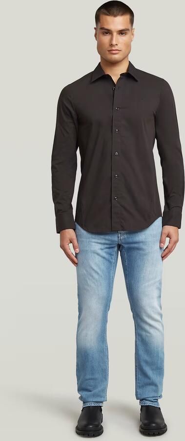 G-Star RAW Uniform Slim Shirt Zwart Heren - Foto 6