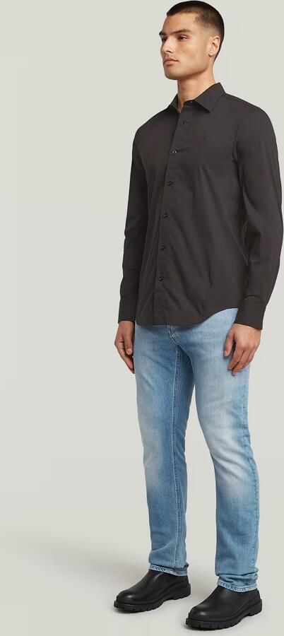 G-Star RAW Uniform Slim Shirt Zwart Heren - Foto 5