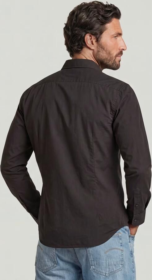 G-Star RAW Uniform Slim Shirt Zwart Heren - Foto 5