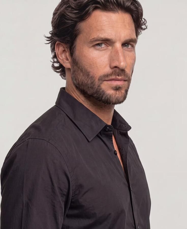 G-Star RAW Uniform Slim Shirt Zwart Heren - Foto 3