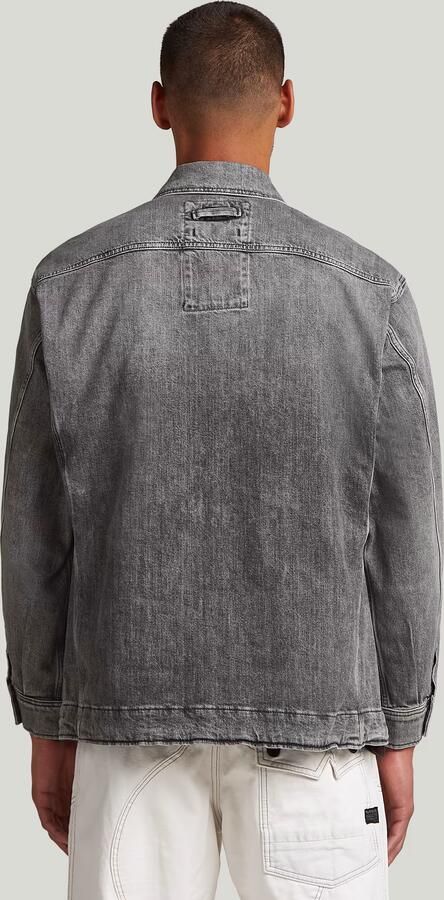 G-Star RAW Unisex US Navy Shanorak Grijs Heren - Foto 6