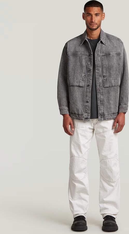 G-Star RAW Unisex US Navy Shanorak Grijs Heren - Foto 5