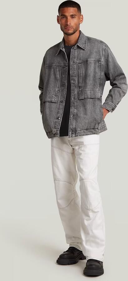 G-Star RAW Unisex US Navy Shanorak Grijs Heren - Foto 7