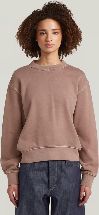 G-Star RAW Unit Relaxed Sweater Roze Dames
