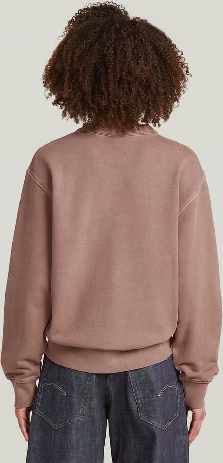 G-Star RAW Unit Relaxed Sweater Roze Dames - Foto 7
