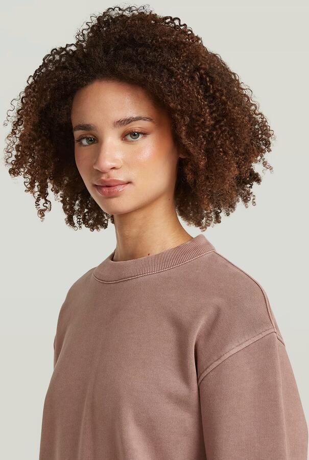 G-Star RAW Unit Relaxed Sweater Roze Dames - Foto 4