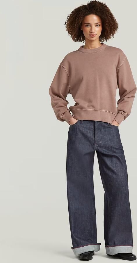 G-Star RAW Unit Relaxed Sweater Roze Dames - Foto 5