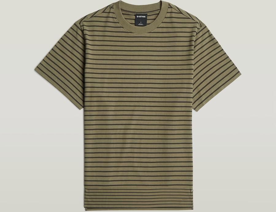 G-Star RAW Unit Stripe T-Shirt Meerkleurig Dames