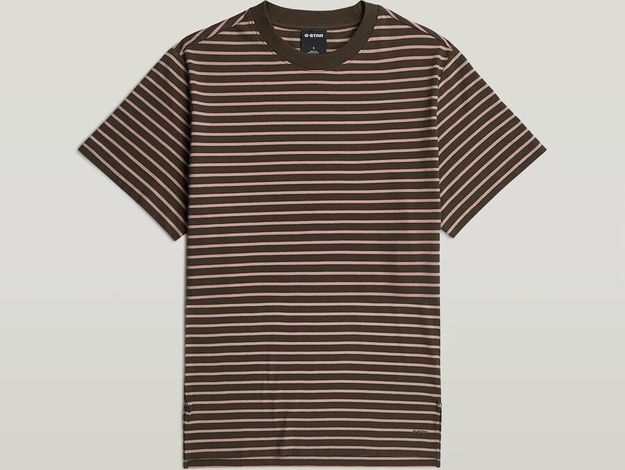 G-Star RAW Unit Stripe T-Shirt Meerkleurig Dames - Foto 3