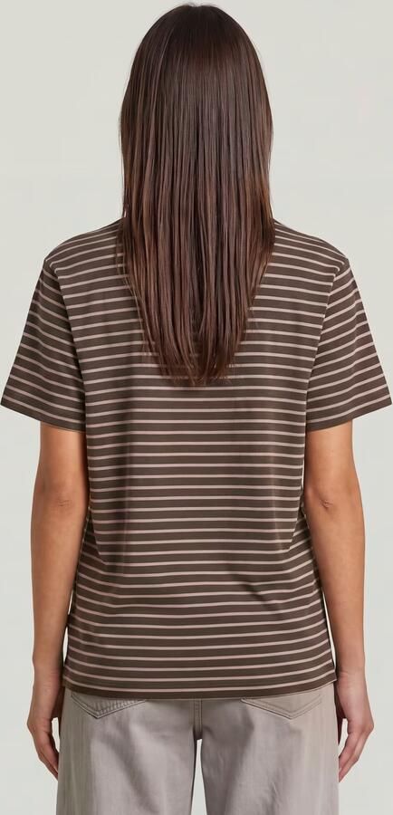 G-Star RAW Unit Stripe T-Shirt Meerkleurig Dames - Foto 6