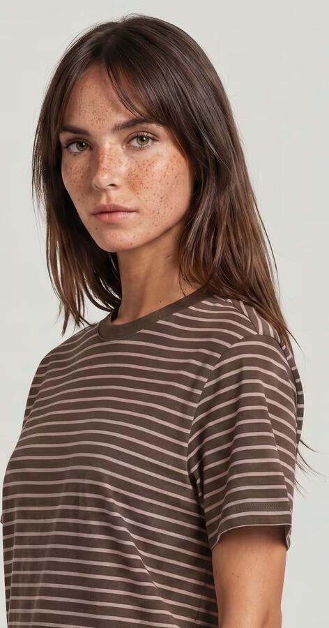 G-Star RAW Unit Stripe T-Shirt Meerkleurig Dames - Foto 5