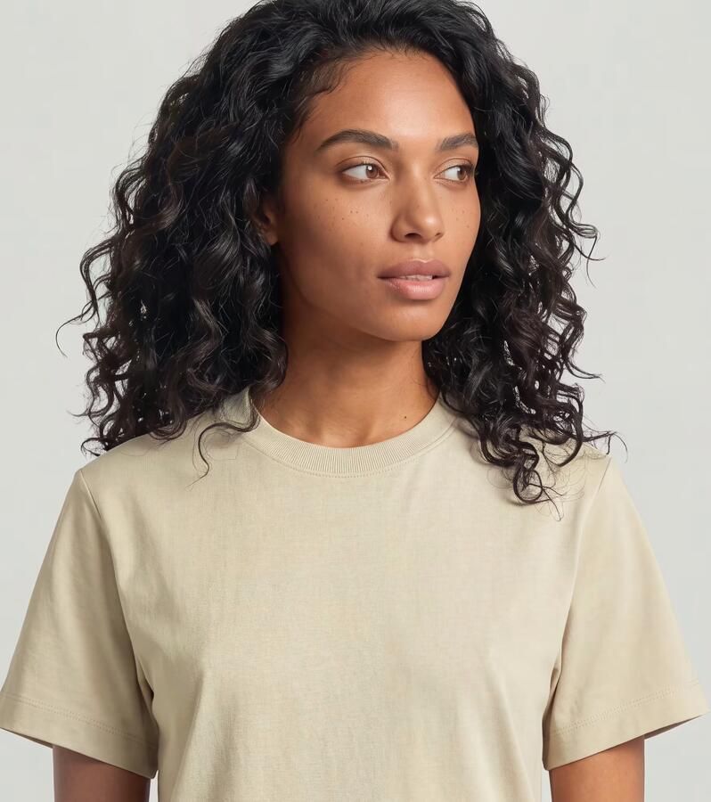 G-Star RAW Unit T-Shirt Beige Dames - Foto 5