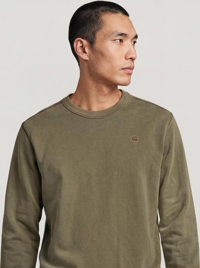 G-Star RAW Unit Washed Sweater Bruin Heren - Foto 6