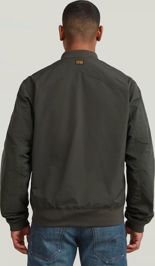 G-STAR RAW Heren Jassen Unpadded Bomber Jkt Donkergroen - Foto 9