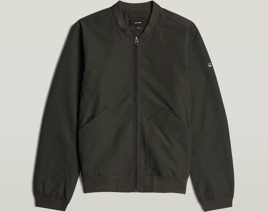 G-STAR RAW Heren Jassen Unpadded Bomber Jkt Donkergroen - Foto 8