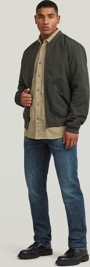 G-STAR RAW Heren Jassen Unpadded Bomber Jkt Donkergroen - Foto 11