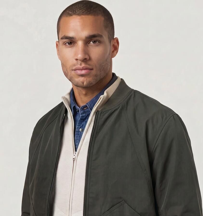 G-STAR RAW Heren Jassen Unpadded Bomber Jkt Donkergroen - Foto 9