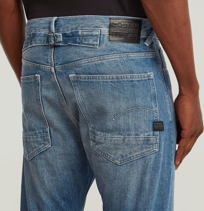 G-Star RAW US First Cinch Tapered Jeans Midden blauw Heren - Foto 3