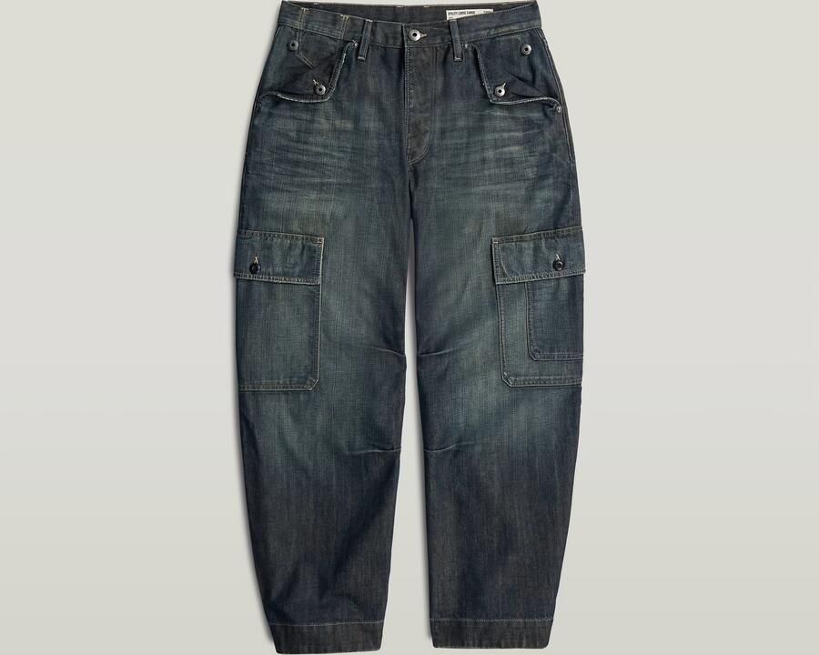 G-Star RAW Utility Loose Cargobroek Midden blauw Heren - Foto 6